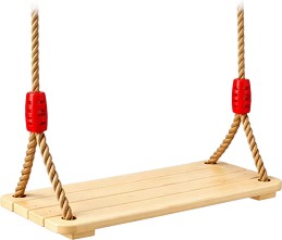 Детска дървена люлка - Ginger Home - С размери 33 / 17 / 2.5 cm — JXS-3033