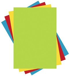 Цветна копирна хартия в наситени цветове - Mondi Artist Color - 100 листа A4 с плътност 80 g/m<sup>2</sup> - 