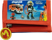 Детско портмоне Astra S.A. Firefighters - От серията Playmobil — 504020005