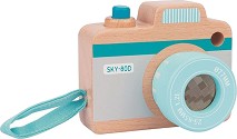 Моят първи фотоапарат - Детска дървена играчка — Lelin Toys L10287