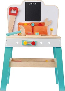 Моята първа работилница Lelin Toys - Дървен комплект — L10308