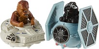Фигурки Mattel - Chewbacca vs TIE Fighter Pilot - От серията Hot Wheels: Star Wars — FJF07