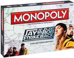 Монополи Jay and Silent Bob Strike back - Семейна бизнес игра на английски език — Hasbro 142209