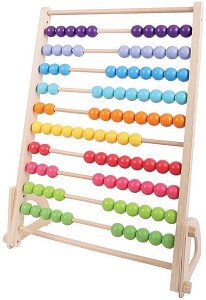 Дървено гигантско сметало Bigjigs Toys - С височина 91 cm — BB083