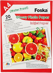      A4 Foska - 20 , 200 g/m<sup>2</sup> - 