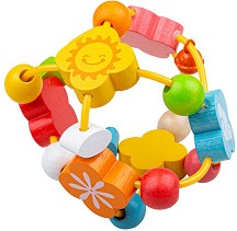 Дървена активна топка Bigjigs Toys — BB038