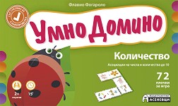 Умно Домино - Количество - Детска образователна игра — Асеневци