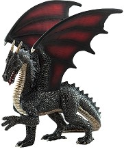Фигурка на черен дракон Mojo - От серията Fantasy and Figurines — 387215