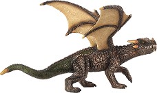 Фигурка на земен дракон с подвижна челюст Mojo - От серията Fantasy and Figurines — 387250
