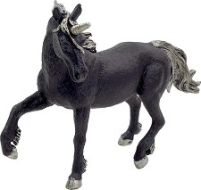 Фигурка на черен еднорог Mojo - От серията Fantasy and Figurines — 387254
