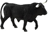 Фигурка на черен Испански бик Mojo - От серията Farmland — 387224