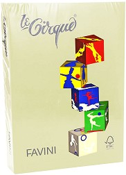 Цветен копирен картон в пастелни цветове - Le Cirque - 250 листа A4 с плътност 160 g/m<sup>2</sup> - 