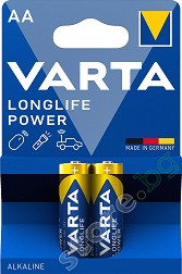  AA -  (LR6) - 2 ÷ 6    Longlife Power - 