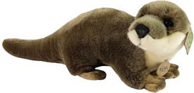 Еко плюшена видра - Rappa - С дължина 41 cm — 242746