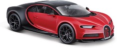 Метална количка Bugatti Chiron - Maisto Tech - С мащаб 1:24