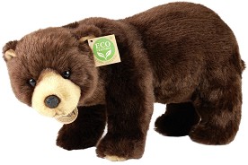 Еко плюшена мечка - Rappa - С дължина 40 cm — 272620