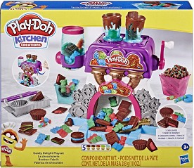 Фабрика за бонбони от модлеин Play-Doh - Творчески комплект от серията Play-Doh: Kitchen — E9844
