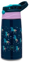 Детска стоманена термо бутилка Bono - Cool Pack - С вместмост 350 ml от серията Unicorns — Z10670