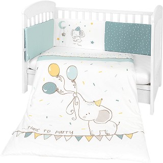    3    Kikka Boo EU Style -   60 x 120 cm  70 x 140 cm,   Elephant Time - 