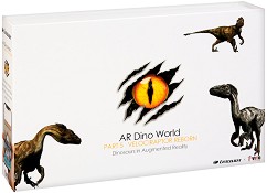 AR Dino World - Велосираптор - Образователен комплект с приложение за виртуална реалност — Eastcolight 35025