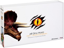 AR Dino World - Трицератопс - Образователен комплект с приложение за виртуална реалност — Eastcolight 35023