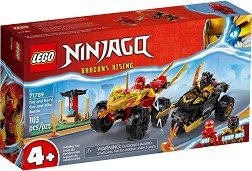 LEGO Ninjago - Битката между Кай и Рас - Детски конструктор — 71789