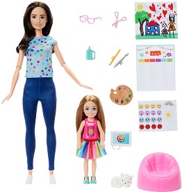 Кукли Барби и Челси Арт терапия - Mattel - На тема Barbie — HRG48