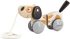 Дървена играчка за дърпане Кученце - Viga Toys - От серията PolarB — 44043