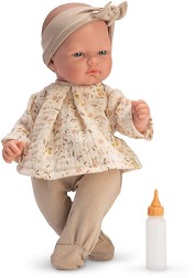 Кукла бебе Оли с ританки и блузка на цветя - Asi - С височина 30 cm — 0457741
