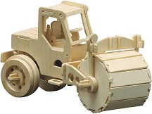 Валяк - Дървен 3D пъзел — Pebaro 863 5