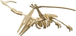 Скелет на Птеродактил - Дървен 3D пъзел — Pebaro 856 2