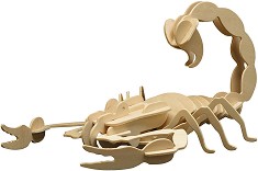 Скорпион - Дървен 3D пъзел — Pebaro 857 5