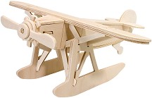 Хидроплан - Дървен 3D пъзел — Pebaro 850 12
