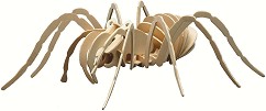 Тарантула - Дървен 3D пъзел — Pebaro 857 1