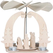 Коледен свещник - Дървен 3D пъзел — Pebaro 846