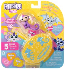 2 фигурки изненада WowWee - Маймунката Роми - С аксесоари от серията Fingerlings — 3795