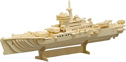 Крайцер - Дървен 3D пъзел — Pebaro 861