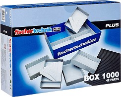 Кутии за сортиране на пъзелни части - Box 1000 - Комплект от 8 броя — Fischertechnik 30383