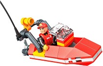 Спасителна лодка - Детски конструктор от серията "Wonder Builders" — Mega GMH82