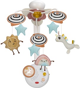 Музикална въртележка 2 в 1 Tiny Love Classic - От серията Unicorn Wonderlands