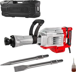 Електрически къртач Raider RDP-DH04 - С куфар и аксесоари от серията Pro