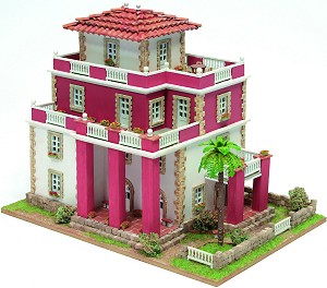 Къща - Sitges - Сглобяем модел от истински тухлички — Domus Kits 40959