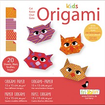 Оригами Fridolin - Котки - Творчески комплект — F11371