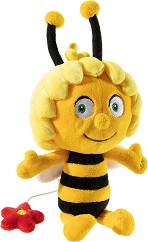 Плюшена Пчеличка Мая - Heunec - С височина 26 cm, със звук — 605879