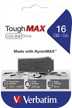 USB 2.0   16 GB Verbatim Tough Max - 