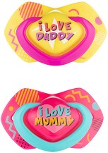     Canpol babies Light Touch - 2 ,   Neon Love, 6-18  - 