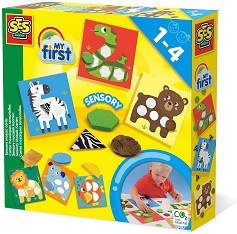 Животни, сензори и геометрични фигури SES Creative - От серията My Firts — 14483