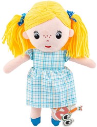 Мека кукла за гушкане Янка BaliBazoo - С височина 23 cm