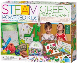 Творчески комплект за рециклиране на хартия - 4M - От серията STEAM Powered Kids — 4M-05542