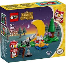 LEGO Animal Crossing - Наблюдение на звездите със Селесте - Детски конструктор — 77053